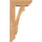 Ekena Millwork Imperial Slat Smooth Bracket w/ Offset Brace, Western Red Cedar, 5 1/2"W x 14"D x 26"H BKT0604X14X26IMP06SWR - alternate 3